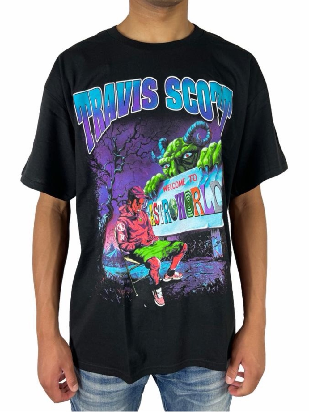 EUC* Travis Scott Astroworld Tee sz S